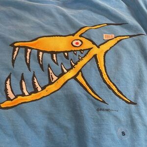 Comfort colors perdido Key Florida short sleeve T-shirt cotton blue adult size S